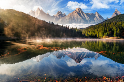 Magnifique lac de montagne