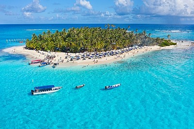 Johnny Cay na Ilha de San Andres, Colômbia