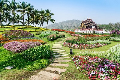 Royal Pavilion, Chiang Mai, Thailand jigsaw puzzle