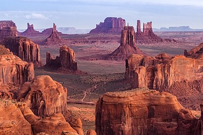 Hunts Mesa navajo tribal majesty place Arizona US