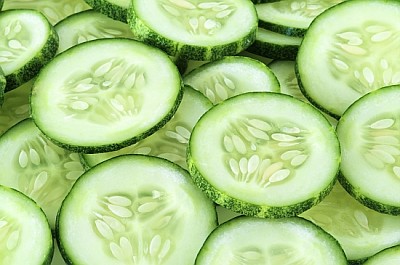 Freshly sliced cucumber jigsaw puzzle