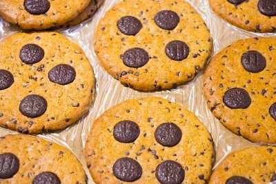 Chocolate chip cookies stacked jigsaw puzzle
