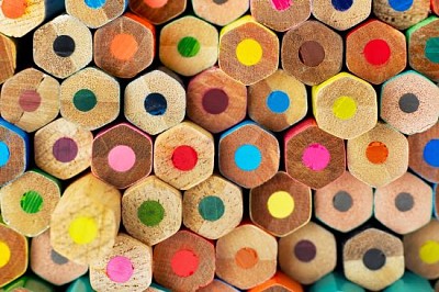 Colored pencils background jigsaw puzzle