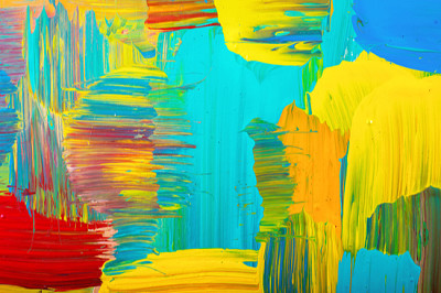 Abstract art background. Hand-painted background. 