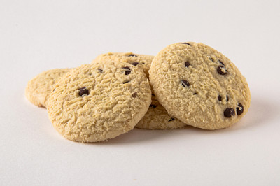 Tasty crunchy cookies: oatmeal, shortbread, chocol