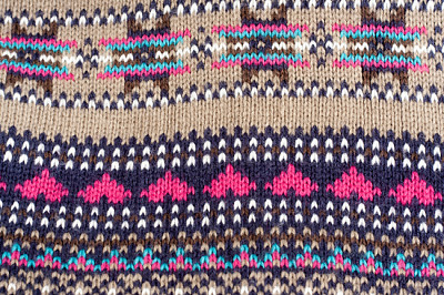 Winter Christmas sweater pattern jigsaw puzzle