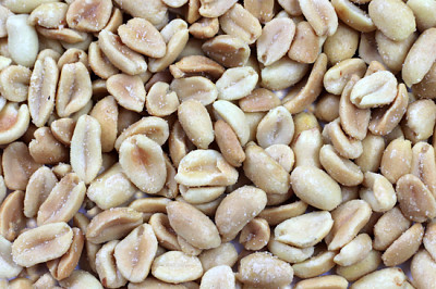 peeled grains peanuts as an element of treats jigsaw puzzle