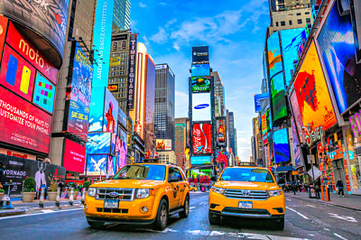 NEW YORK CITY, USA - 1 DECEMBER 2013: Times Squa