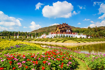 Ho Kham Luang w Royal Park Rajapruek, tradycyjny