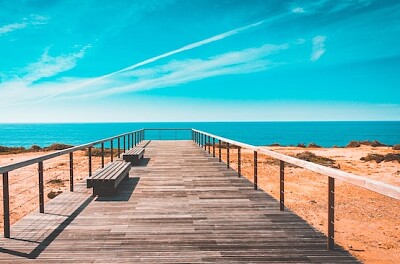 Brown Wooden Deck jigsaw puzzle