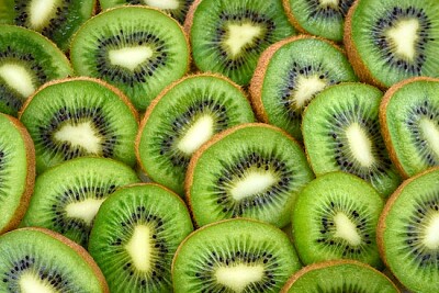 Lot de kiwis en tranches