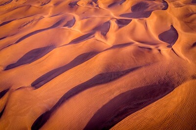 Vista del cielo del deserto