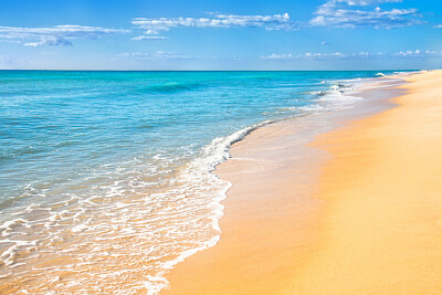 Bella spiaggia sabbiosa