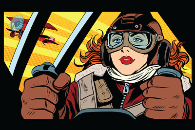 Piloto retro