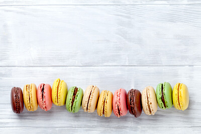 Tasty Macaroons in all Colors 