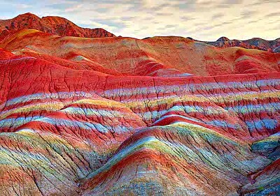 Formazioni rocciose al Parco Gansu