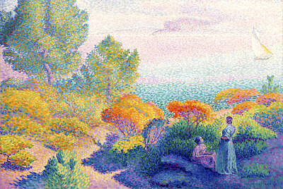 Two Women by the Shore jigsaw puzzle