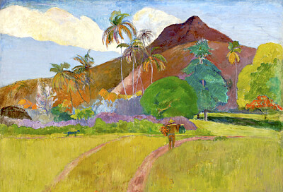 Krajobraz Tahiti (1891)