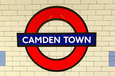Camden Town, station de métro.