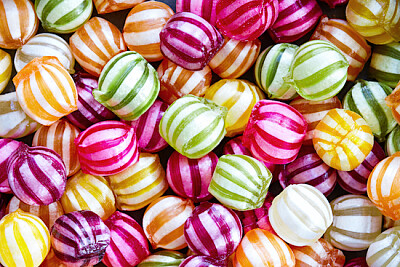 Disposition des bonbons