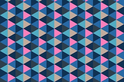 Abstrakt geometri mönster