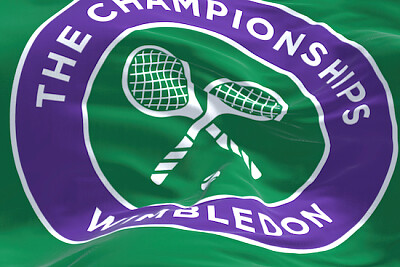 Bandera del campeonato de Wimbeldon