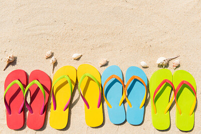 Summer Fun Flipflops jigsaw puzzle