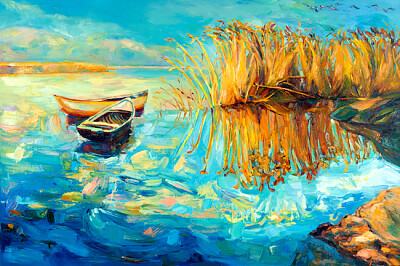 Lake Painting jigsaw puzzle