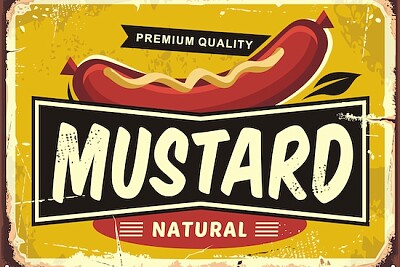 Premium Quality Mustard ad