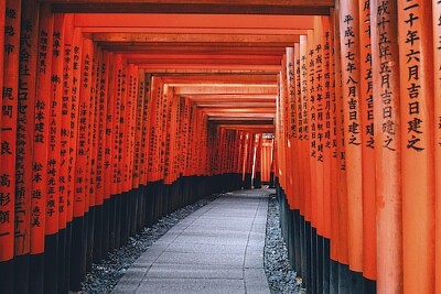 Szlak Fushimi inari, Kyōto-shi, Japonia