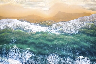 Coastline from drone view jigsaw puzzle