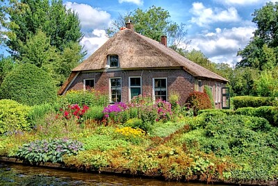 פאזל של Huisje in Giethoorn