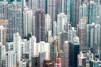 Gebäude in Hongkong