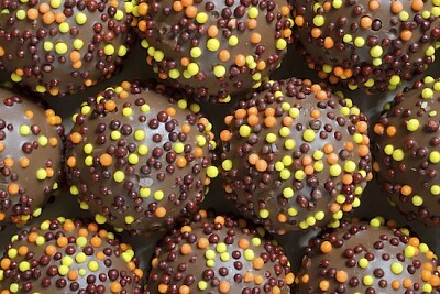 Chocolate Ball with Sprinkles