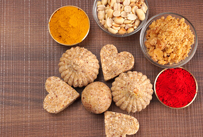 Healthy sweet peanuts and Jaggery Ladoo jigsaw puzzle