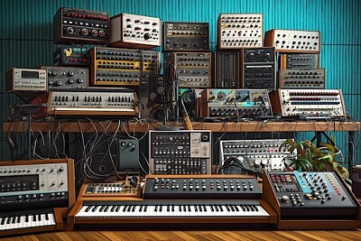 Synthesizers Collection jigsaw puzzle