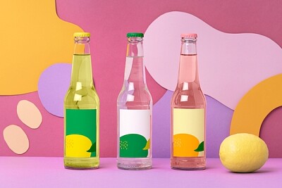 Diseño de botellas de vidrio