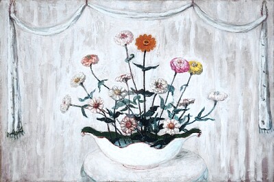 Zinnias av Florine Stettheimer