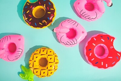 Inflatable Pool Drink Holders