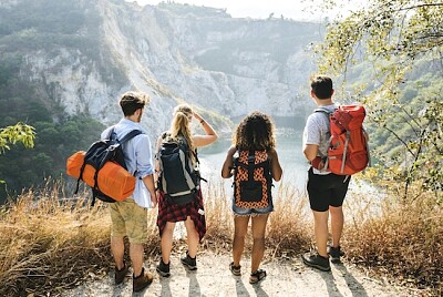 Backpackers jigsaw puzzle