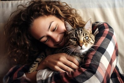 Chat à câliner