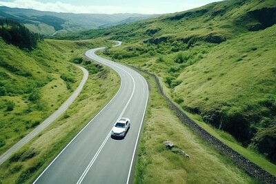 Mountain Roadtrip jigsaw puzzle