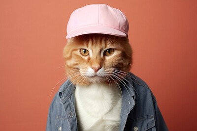 Das KI-Katzenporträt