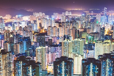 Skyscrapers of Hong Kong, China jigsaw puzzle