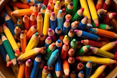 פאזל של עפרונות עפרונות