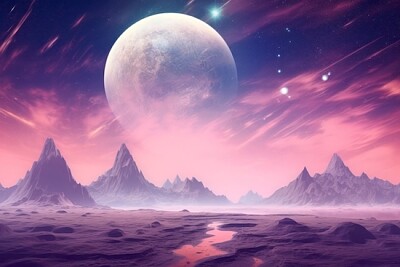 Dreamscapes Weltraumlandschaft