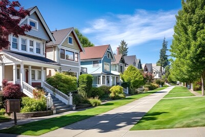 Suburb Street in Daylight jigsaw puzzle