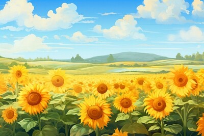 Sunny Sunflower jigsaw puzzle