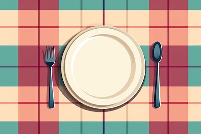 Plaid Tablecloth jigsaw puzzle