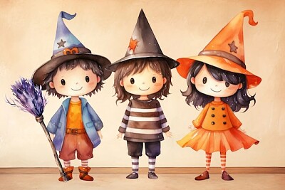 3 crianças mágicas